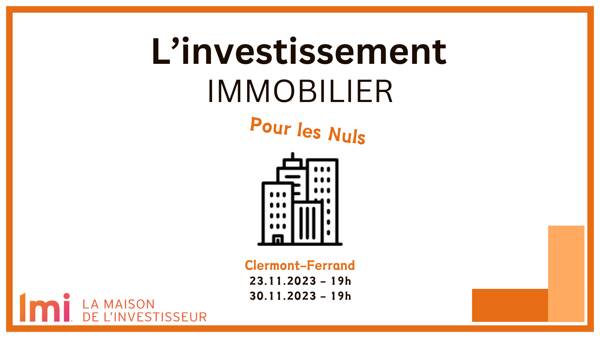 L'Investissement Immobilier pour les Nuls