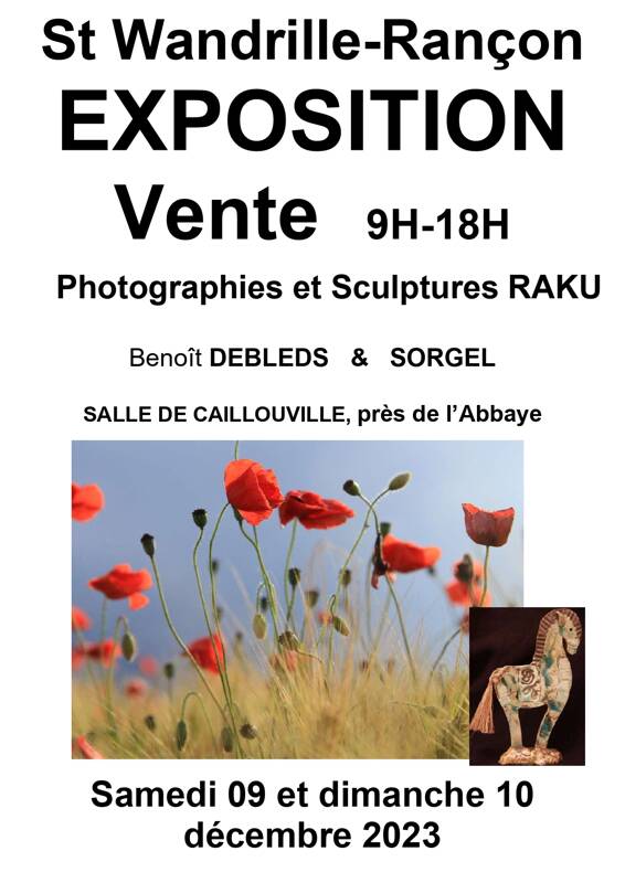 exposition céramique RAKU et photographies