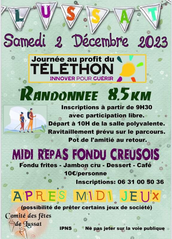 Journée Téléthon