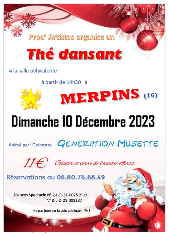 Thé dansant à MERPINS