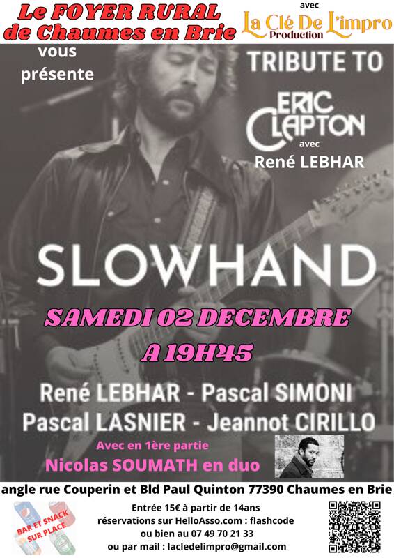 concert hommage à Eric CLAPTON