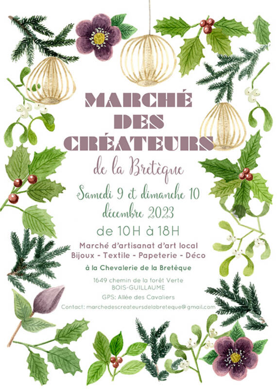 Marché des créateurs de la Bretèque