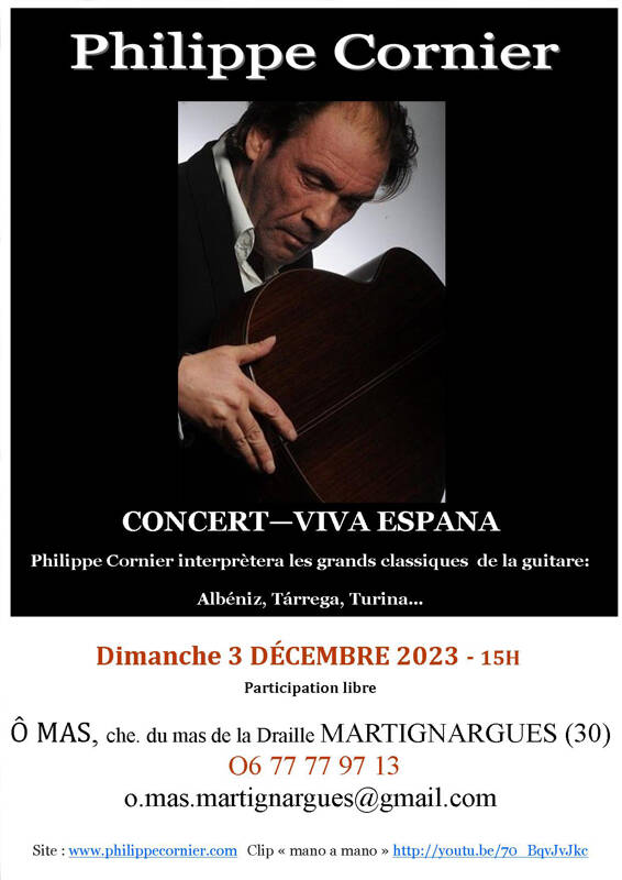 Concert guitare « VIVA ESPANA »