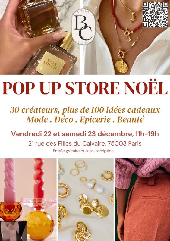 Pop up store 30 créateurs