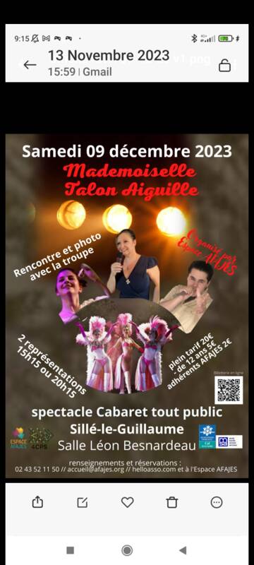 Spectacle cabaret