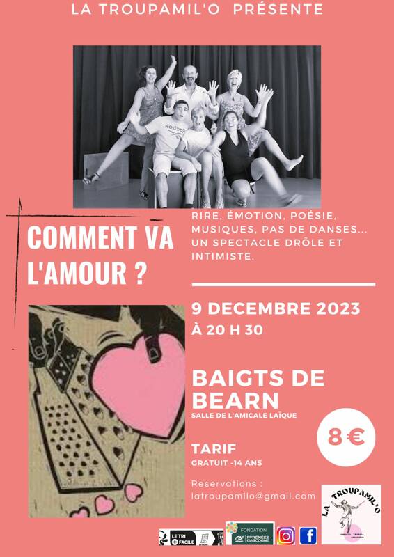 Théâtre - Comment va l'amour ?