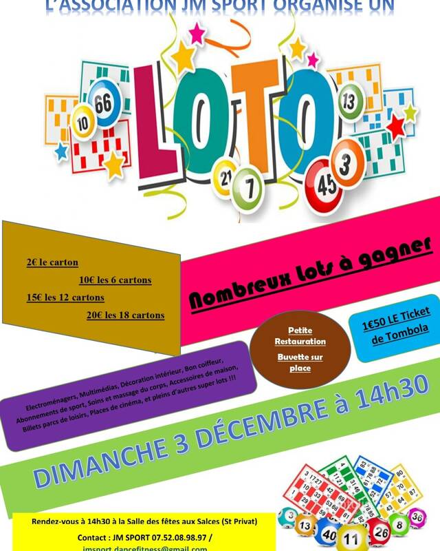 LOTO ASSOCIATIF JM Sport