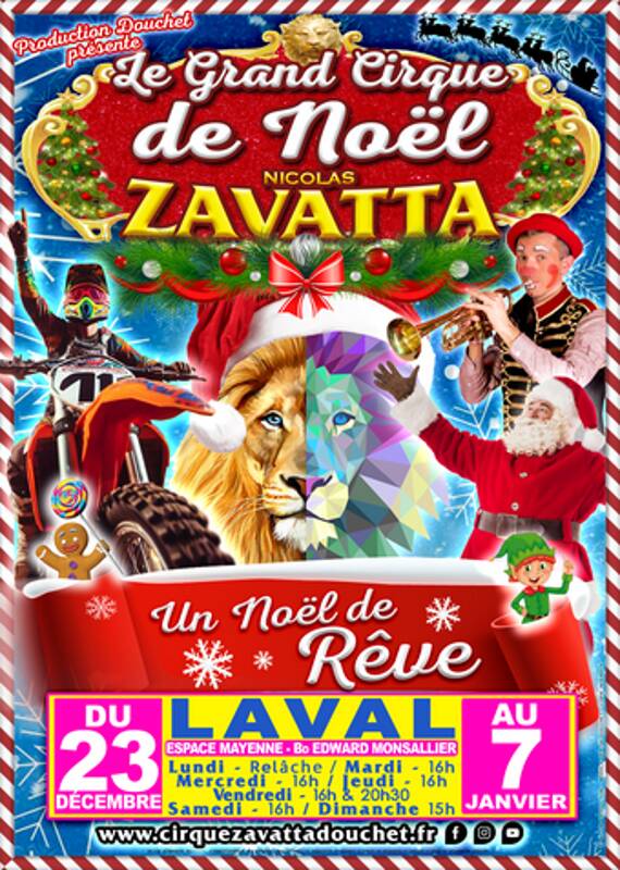 Grand cirque de Noël de Laval