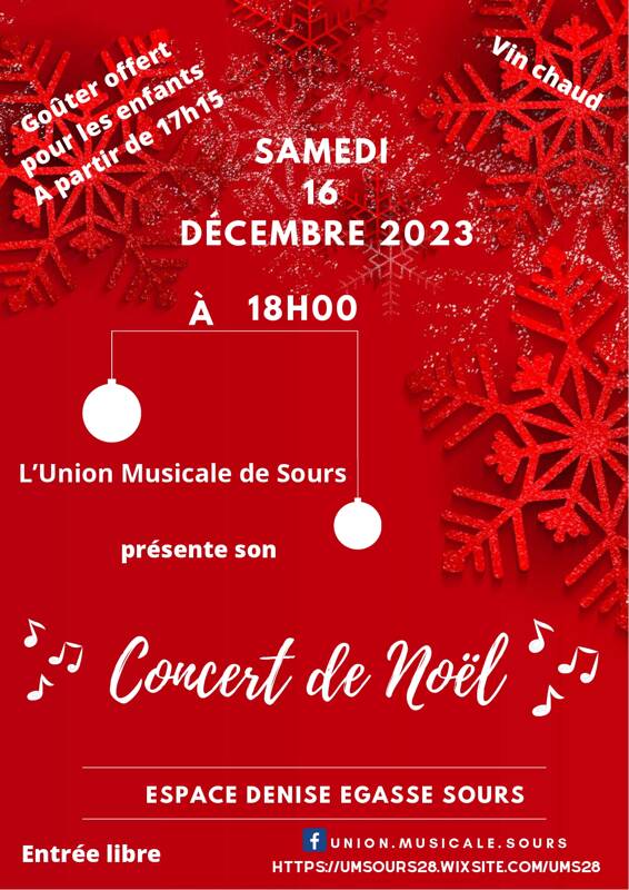 Concert de Noel Union Musicale de Sours