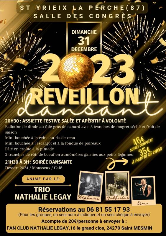 Réveillon de la St Sylvestre