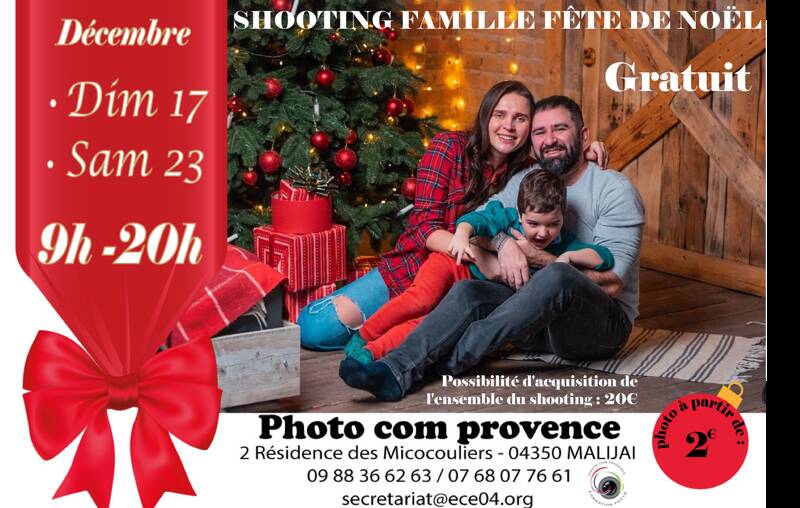 Shooting Famille Fête de Noël