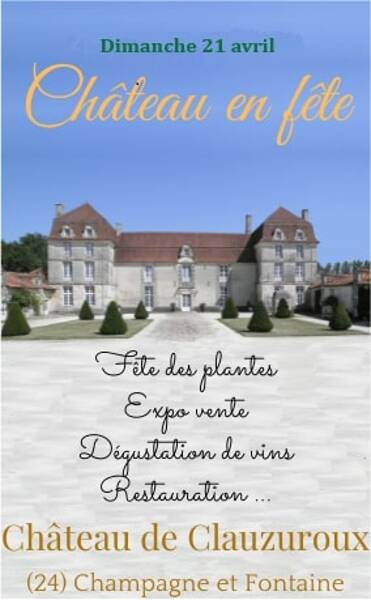 Fête des plantes au Château de Clauzuroux