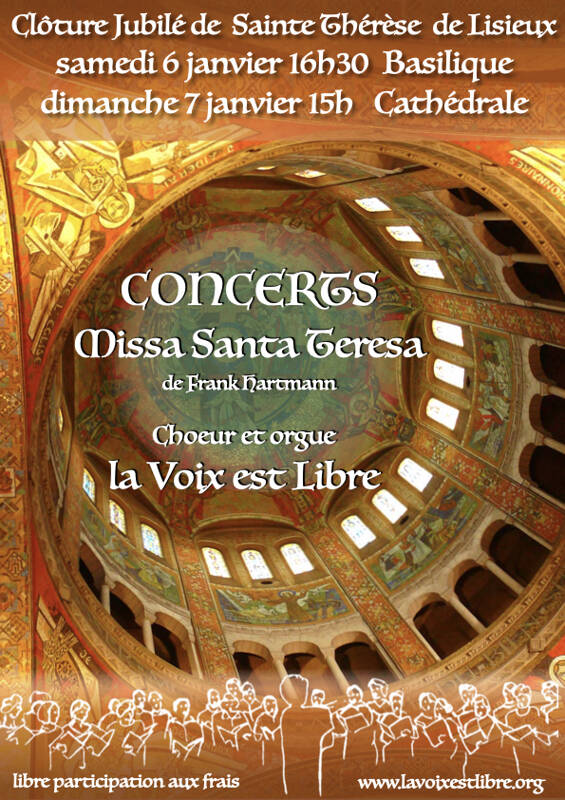 concert Missa Santa Teresa par le choeur la Voix est Libre