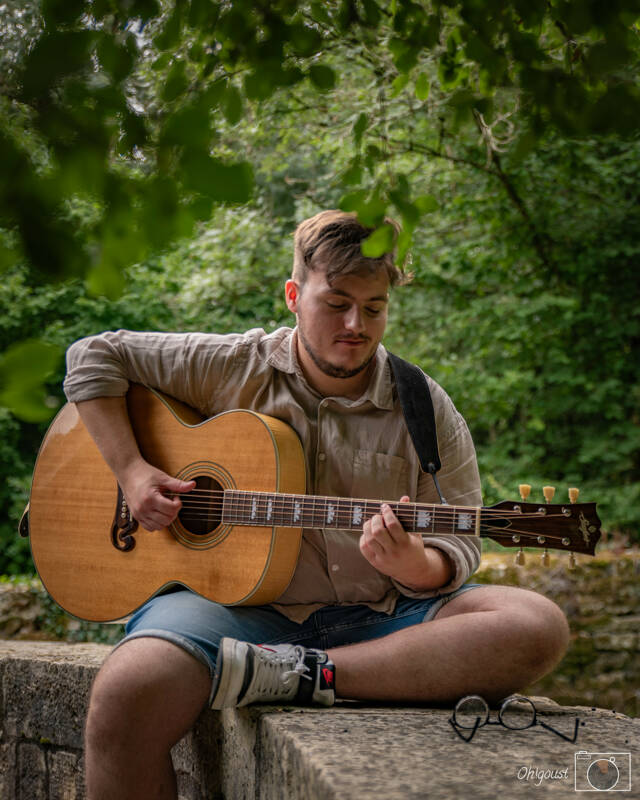 Tristan Hawk (Pop Folk) à La Pigouille à Teurtous