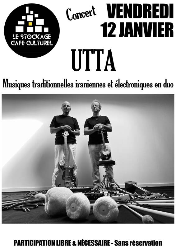 Utta en concert au Stockage