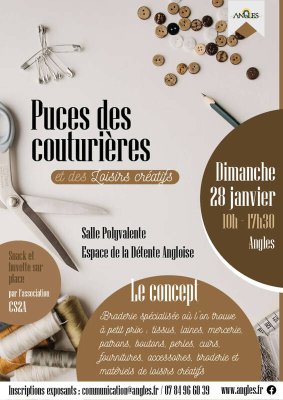 Puces des couturières et des loisirs créatifs