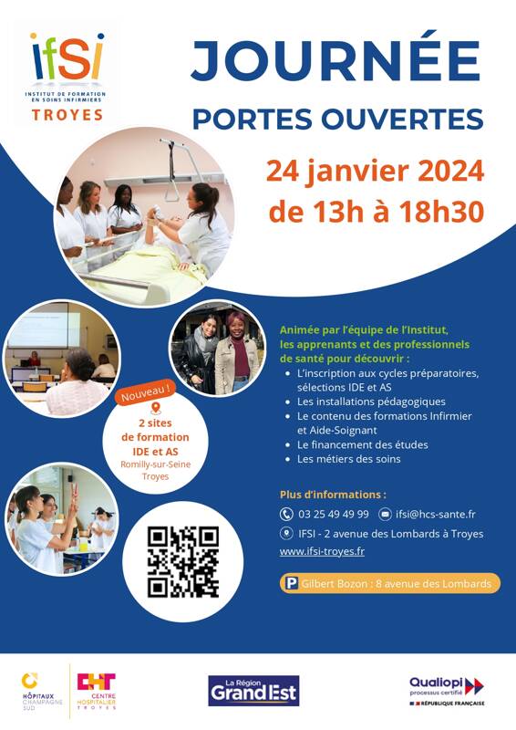 Journée Portes Ouvertes IFSI de Troyes