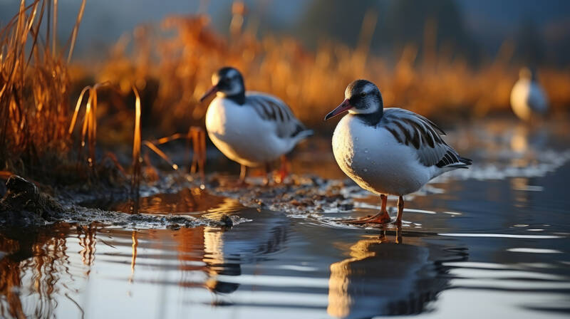 Comptage d’oiseaux d’eaux  (Wetlands international)