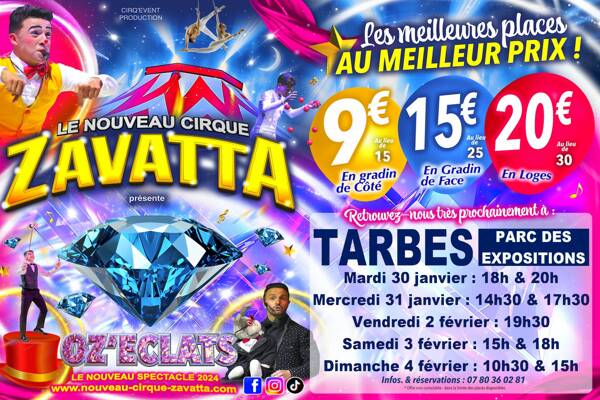 Nouveau Cirque Zavatta à Tarbes