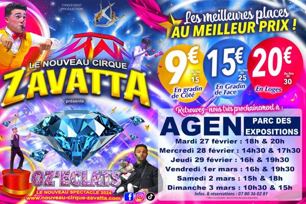 Nouveau Cirque Zavatta à Agen