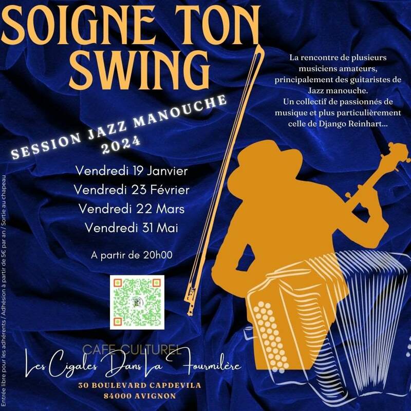 soigne ton swing  SESSION JAZZ MANOUCHE 2024