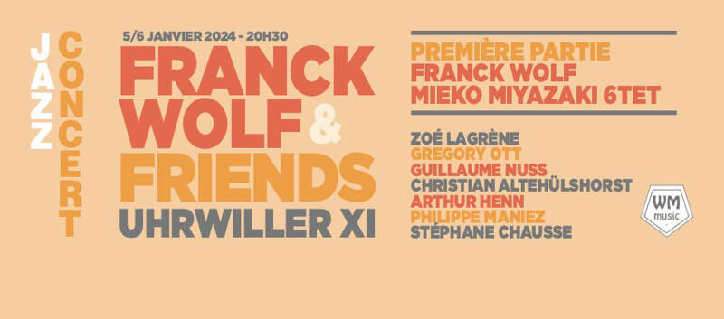 Concert Franck Wolf & friends