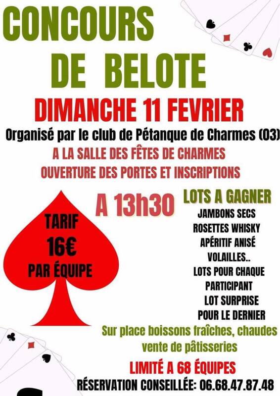 Concours de belote