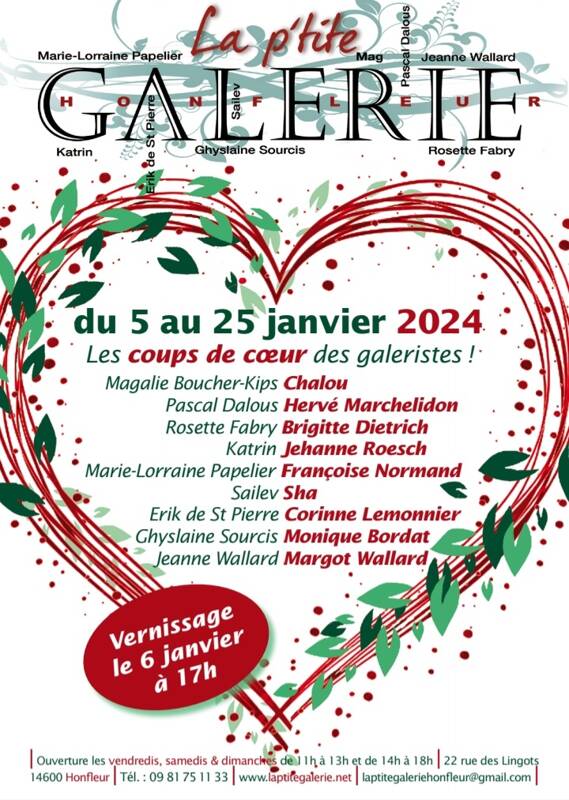 Coups de coeur des galeristes