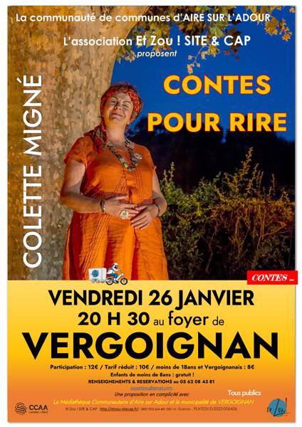 CONTES POUR RIRE de COLETTE MIGNÉ