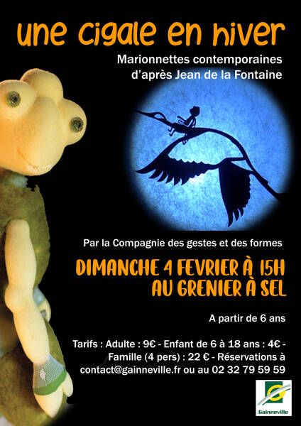 Une cigale en hiver