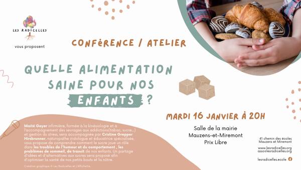 Quelle alimentation saine pour nos enfants ?