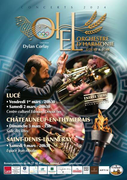 CONCERT Orchestre d'Harmonie d'Eure-et-Loir