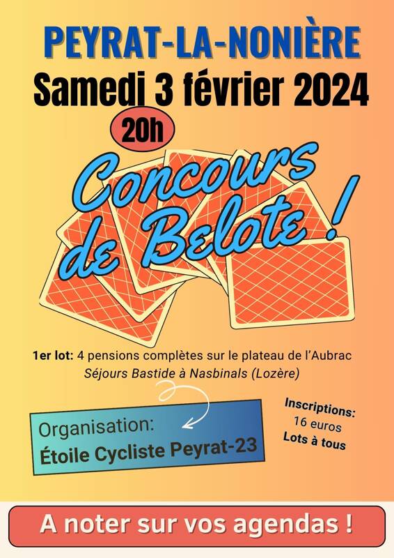 Concours de belote