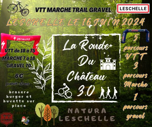 La Ronde Du Château 3.0 VTT Marche Gravel