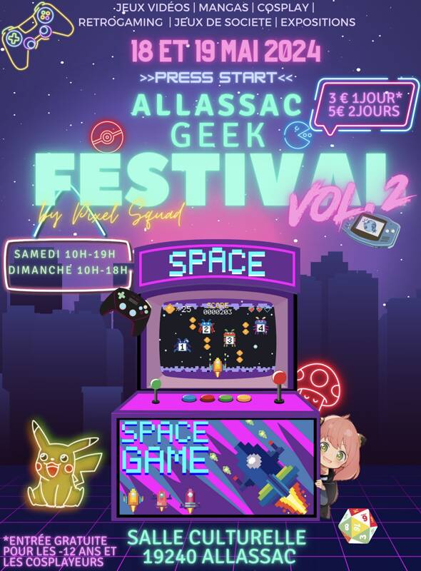 ALLASSAC GEEK FESTIVAL 2024