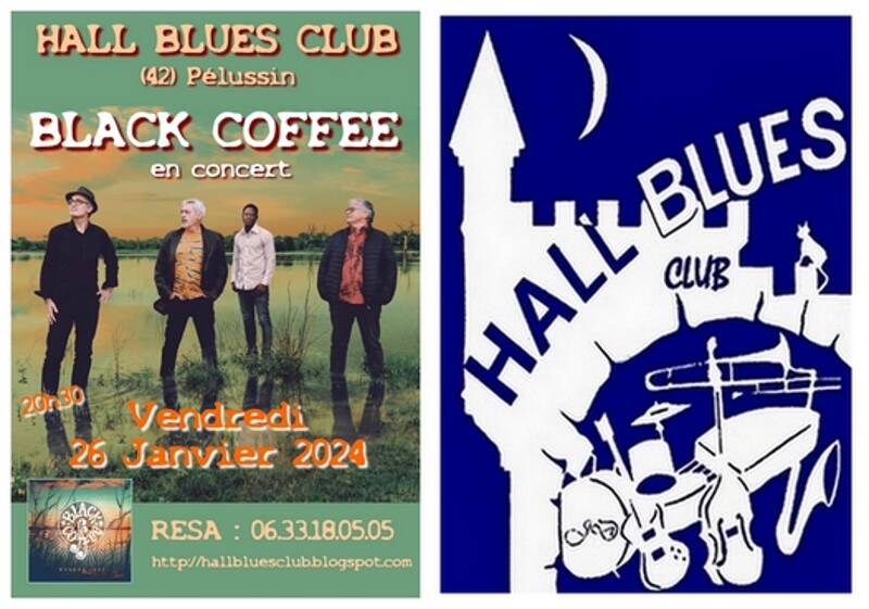 Blues avec BLACKcoffee en concert au Hall Blues Club