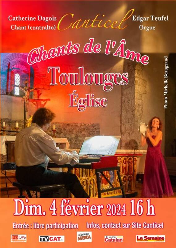 Concert de la Chandeleur avec Canticel à Toulouges
