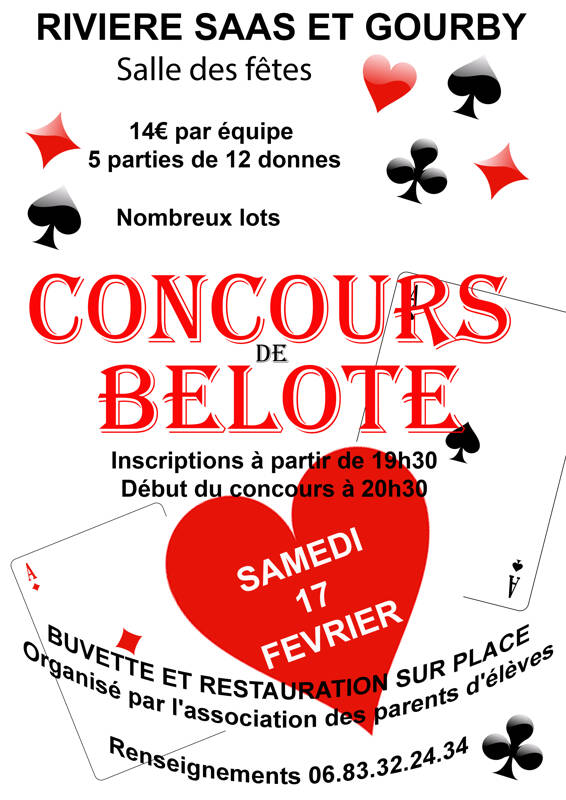 Concours de belote