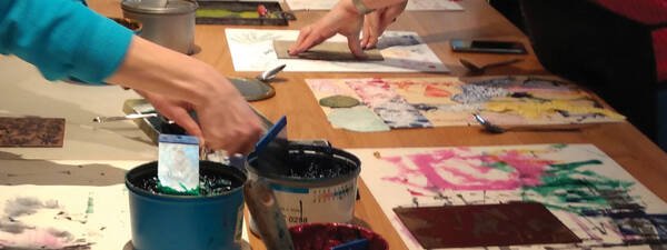 Atelier linogravure : Quart d'heure de célébrité