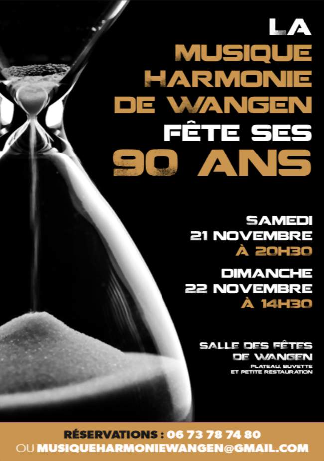 La Musique Harmonie de Wangen fête ses 90 ans