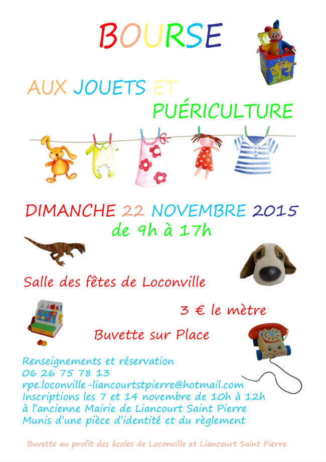 Bourse aux jouets et puericulture