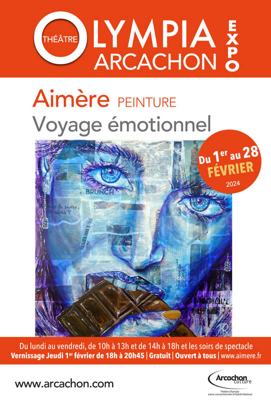 Exposition de peinture Aimère : Voyage émotionnel