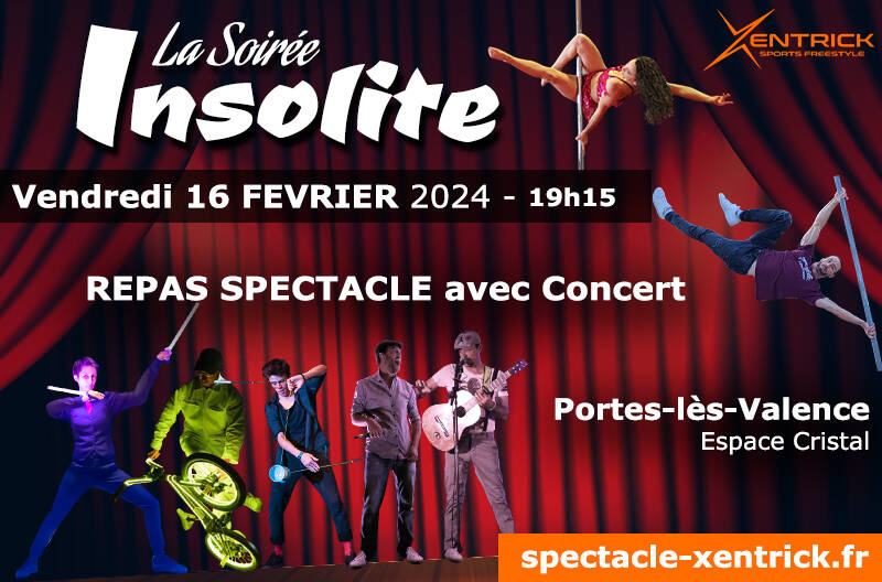 La Soirée Insolite - Spectacle Repas Concert