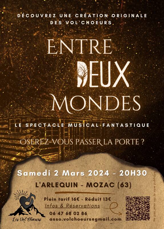 Spectacle Musical Entre deux Mondes