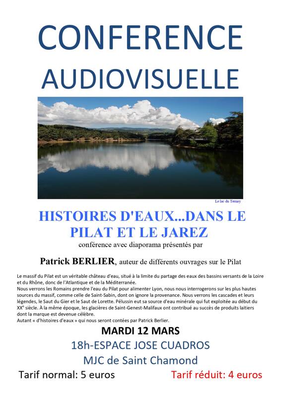 Histoires d'eaux... Dans le Pilat et le jarez