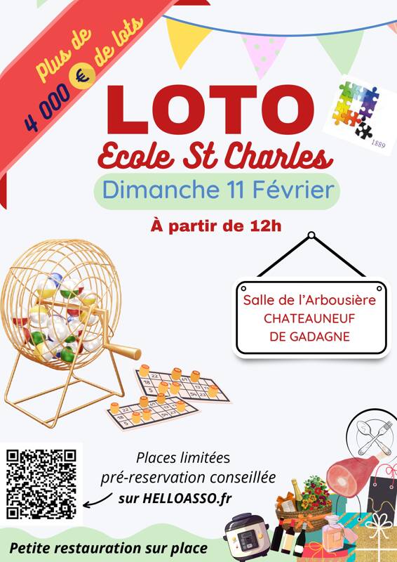 Loto de l'Ecole de St Charles