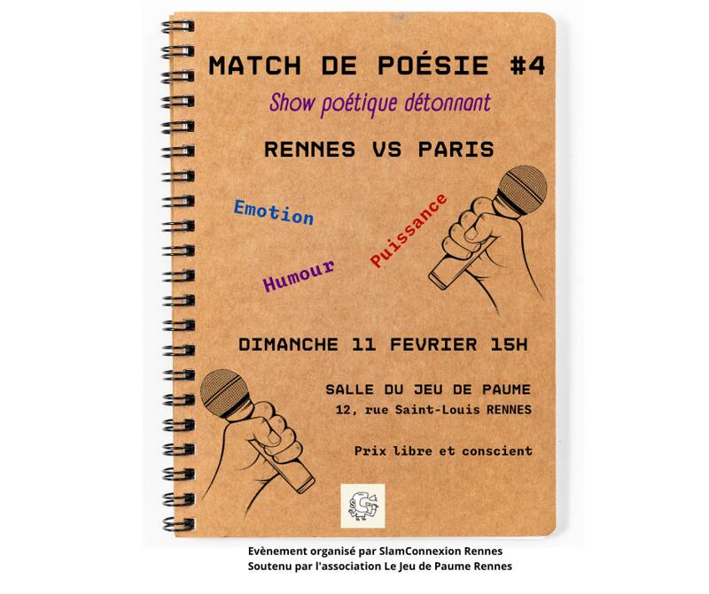 Match de Poésie Rennes / Paris