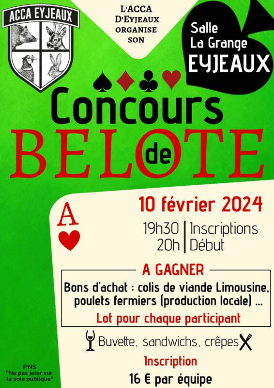 Concours de belote