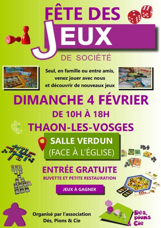 Fête des jeux à Thaon-les-Vosges