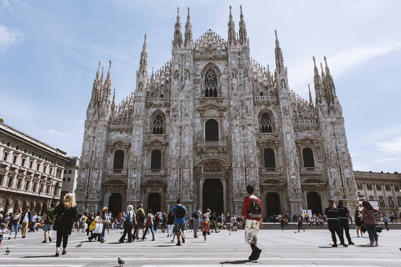 Visite groupée à Milan